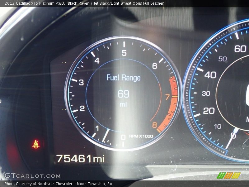 Black Raven / Jet Black/Light Wheat Opus Full Leather 2013 Cadillac XTS Platinum AWD