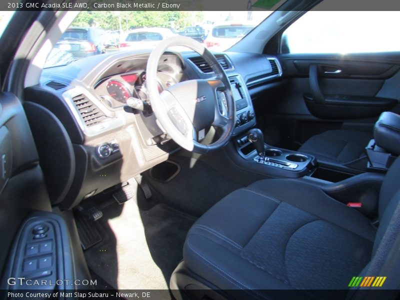 Carbon Black Metallic / Ebony 2013 GMC Acadia SLE AWD