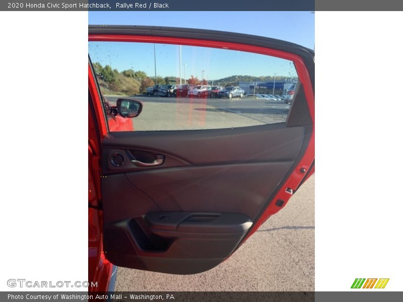 Rallye Red / Black 2020 Honda Civic Sport Hatchback