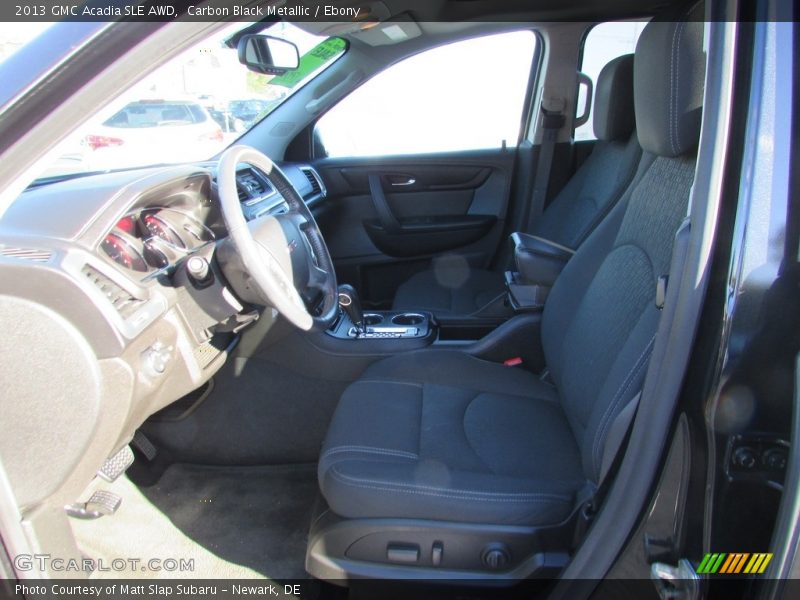 Carbon Black Metallic / Ebony 2013 GMC Acadia SLE AWD