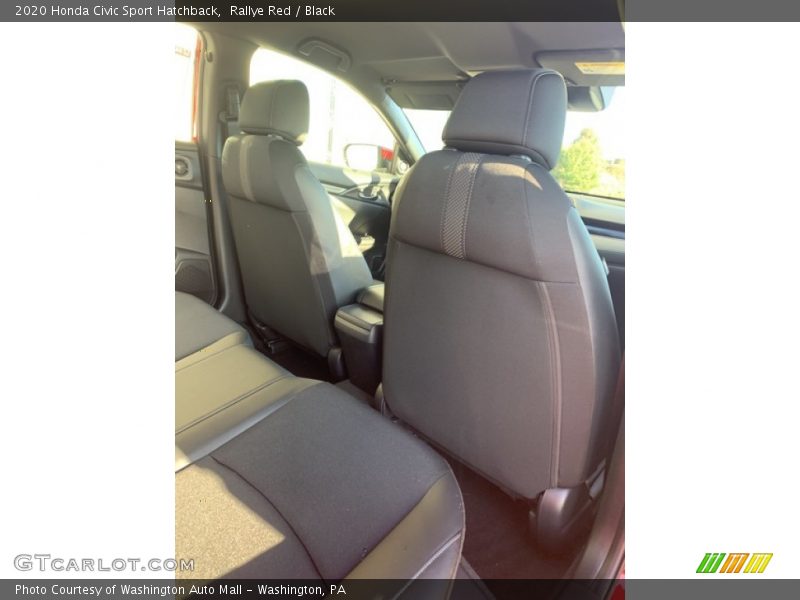 Rallye Red / Black 2020 Honda Civic Sport Hatchback