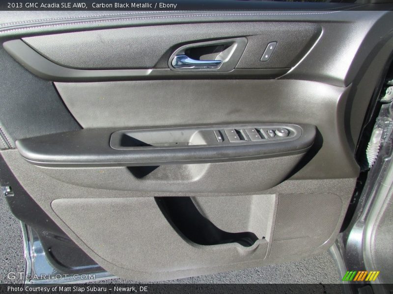 Carbon Black Metallic / Ebony 2013 GMC Acadia SLE AWD
