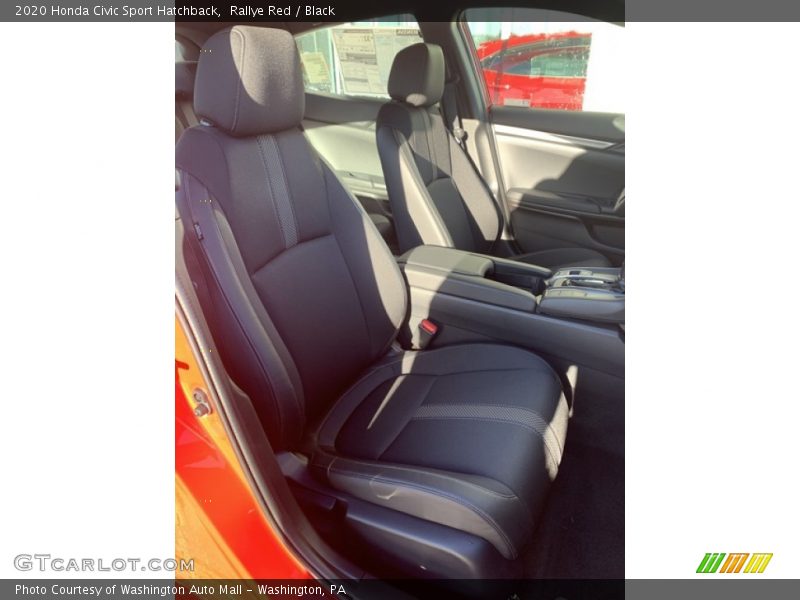 Rallye Red / Black 2020 Honda Civic Sport Hatchback