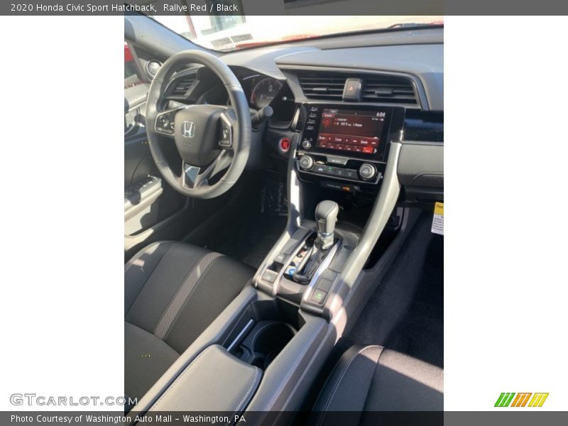 Rallye Red / Black 2020 Honda Civic Sport Hatchback