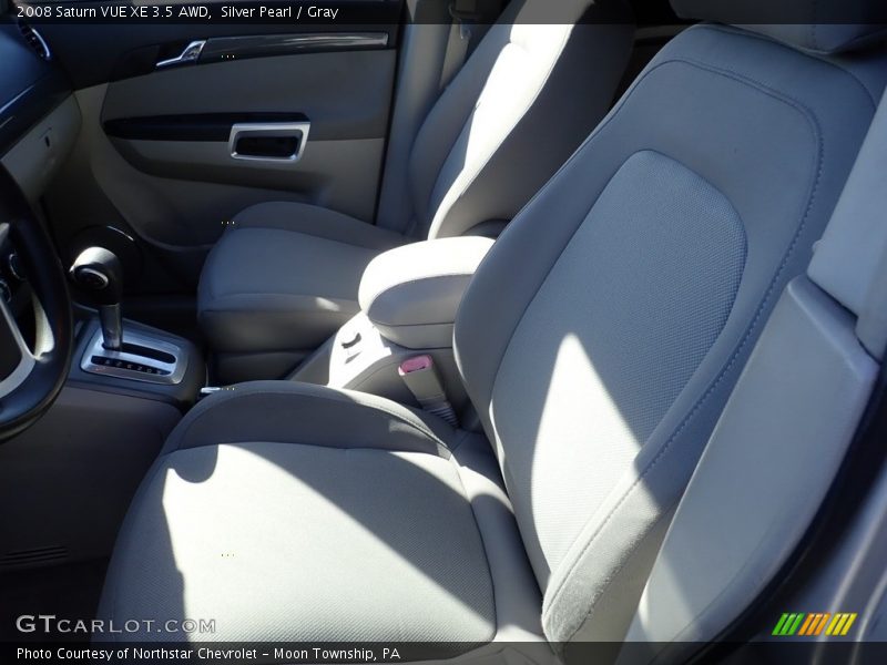 Silver Pearl / Gray 2008 Saturn VUE XE 3.5 AWD