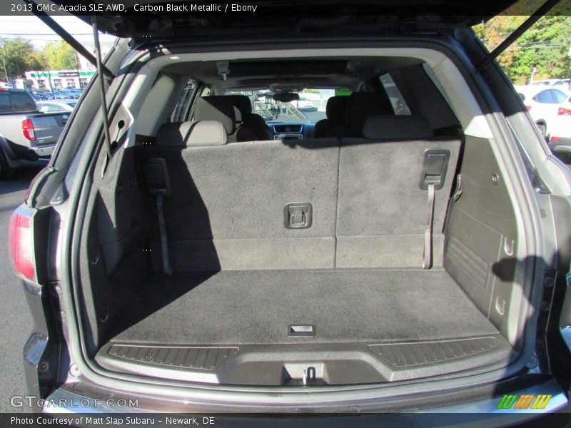 Carbon Black Metallic / Ebony 2013 GMC Acadia SLE AWD