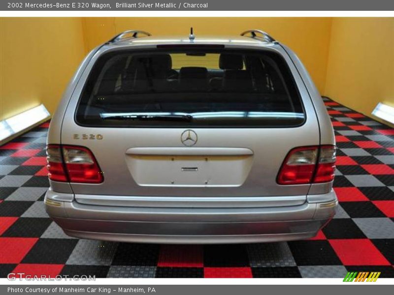 Brilliant Silver Metallic / Charcoal 2002 Mercedes-Benz E 320 Wagon