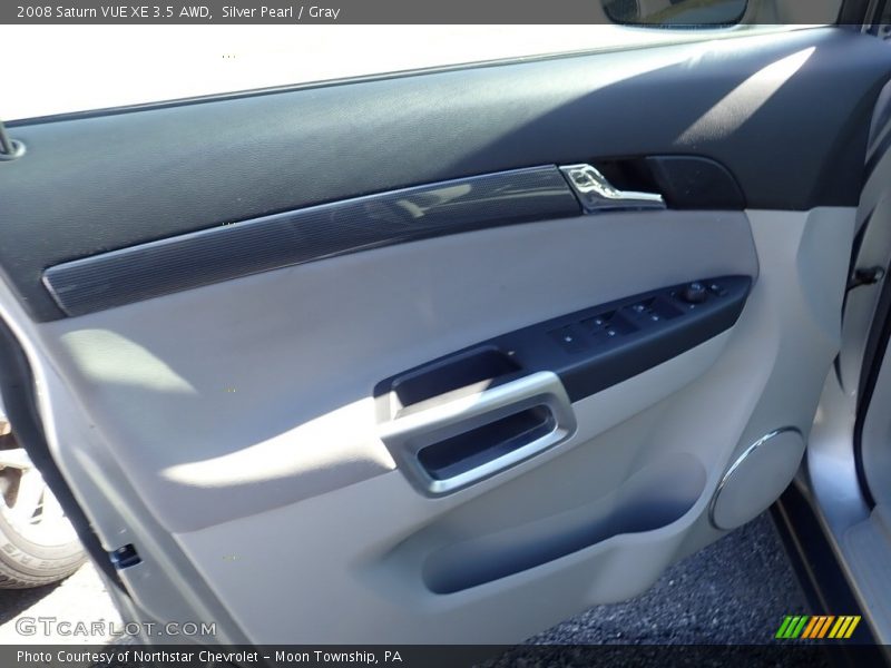 Silver Pearl / Gray 2008 Saturn VUE XE 3.5 AWD