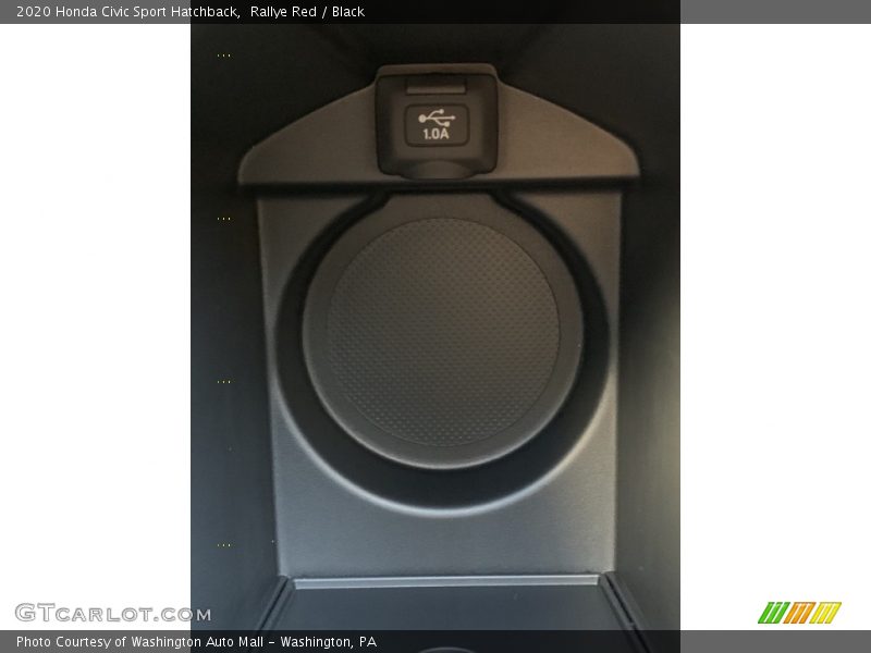 Rallye Red / Black 2020 Honda Civic Sport Hatchback