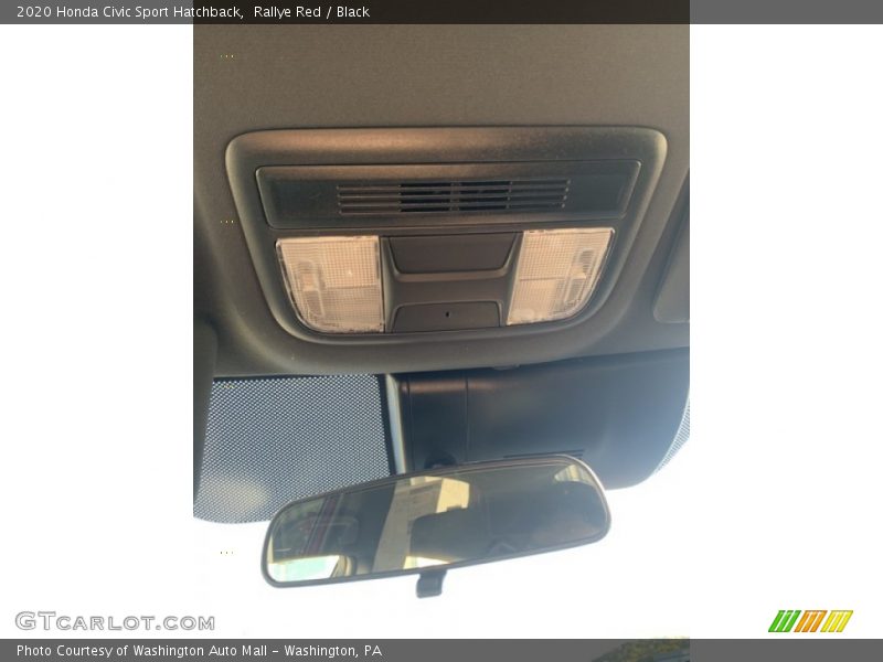 Rallye Red / Black 2020 Honda Civic Sport Hatchback