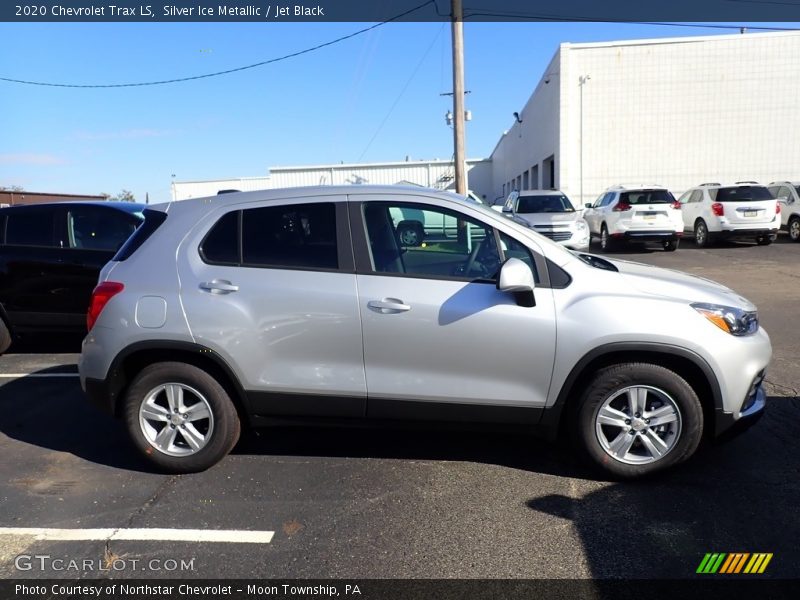 Silver Ice Metallic / Jet Black 2020 Chevrolet Trax LS