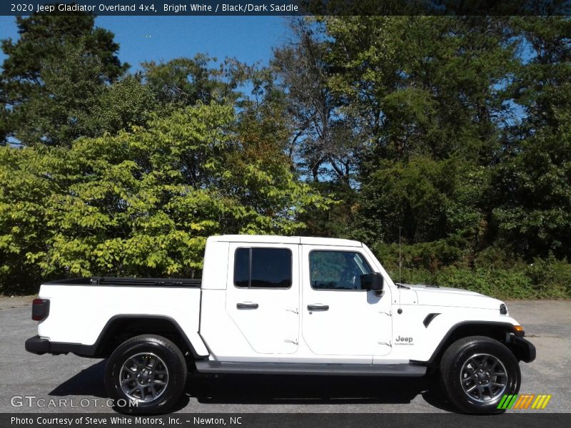 Bright White / Black/Dark Saddle 2020 Jeep Gladiator Overland 4x4