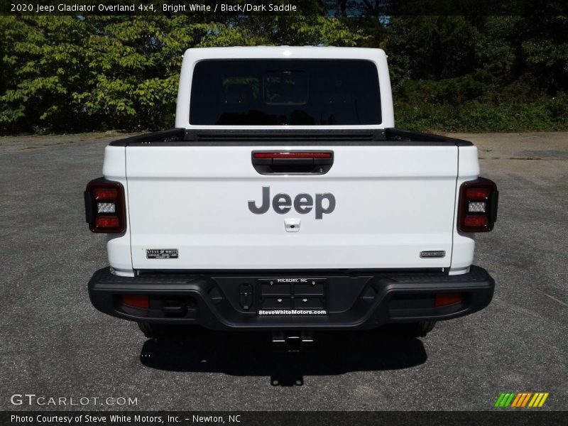 Bright White / Black/Dark Saddle 2020 Jeep Gladiator Overland 4x4