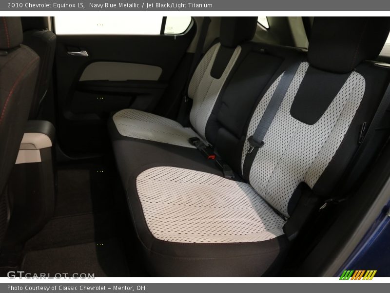 Navy Blue Metallic / Jet Black/Light Titanium 2010 Chevrolet Equinox LS