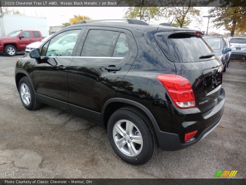 Mosaic Black Metallic / Jet Black 2020 Chevrolet Trax LT AWD