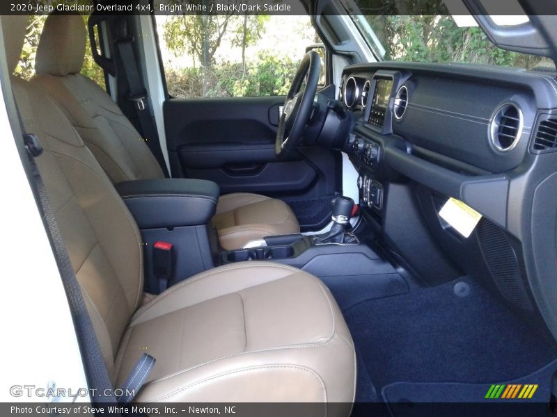 Bright White / Black/Dark Saddle 2020 Jeep Gladiator Overland 4x4