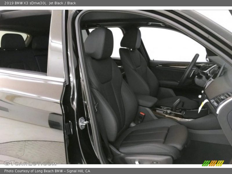 Jet Black / Black 2019 BMW X3 sDrive30i