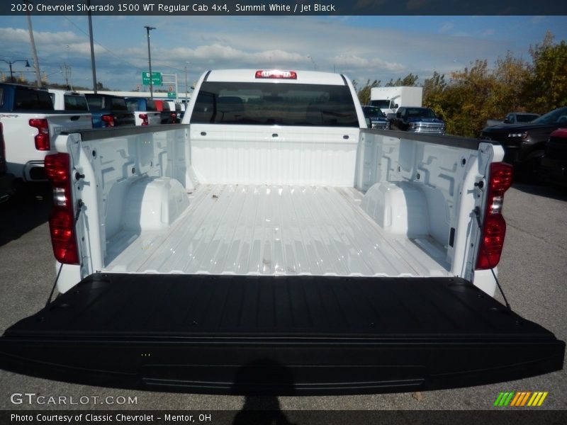 Summit White / Jet Black 2020 Chevrolet Silverado 1500 WT Regular Cab 4x4