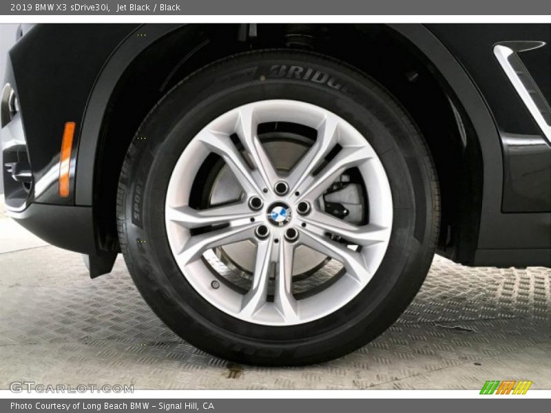 Jet Black / Black 2019 BMW X3 sDrive30i