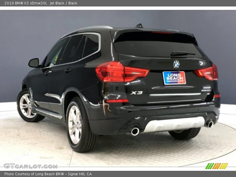 Jet Black / Black 2019 BMW X3 sDrive30i