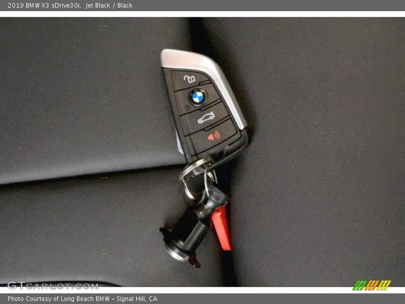 Jet Black / Black 2019 BMW X3 sDrive30i