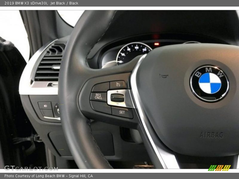 Jet Black / Black 2019 BMW X3 sDrive30i