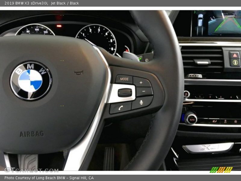 Jet Black / Black 2019 BMW X3 sDrive30i