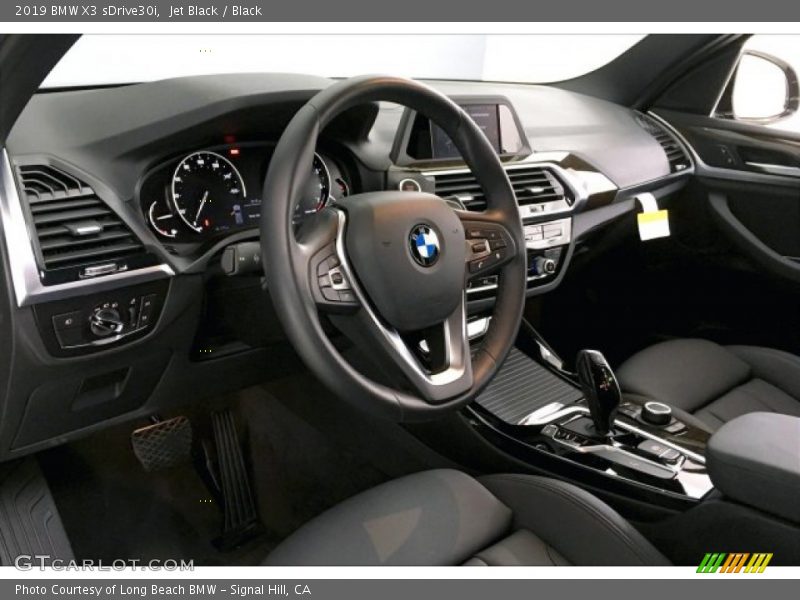 Jet Black / Black 2019 BMW X3 sDrive30i