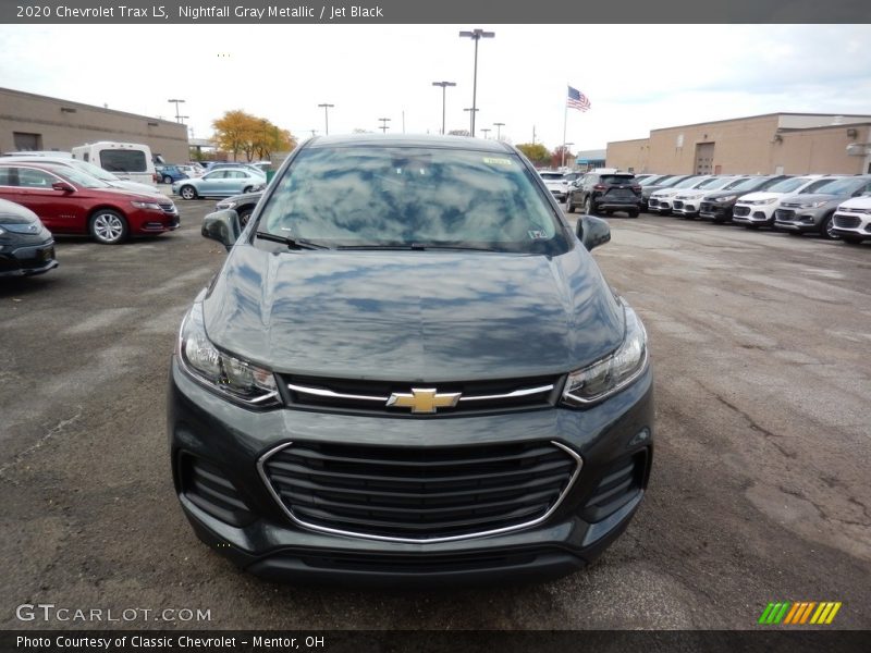 Nightfall Gray Metallic / Jet Black 2020 Chevrolet Trax LS
