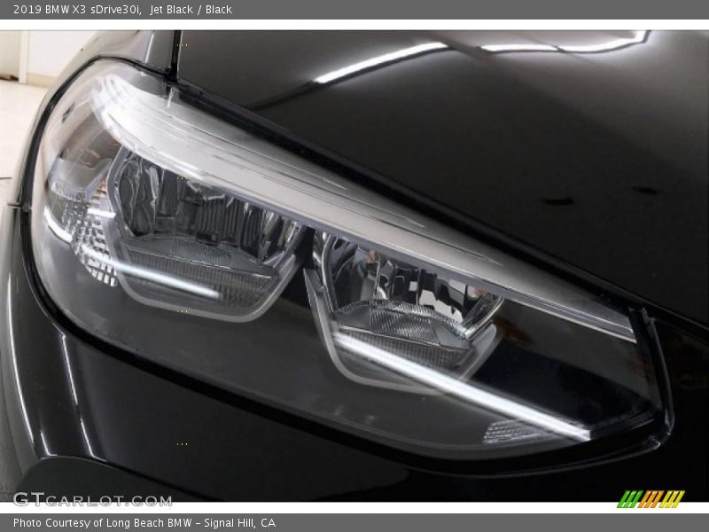 Jet Black / Black 2019 BMW X3 sDrive30i