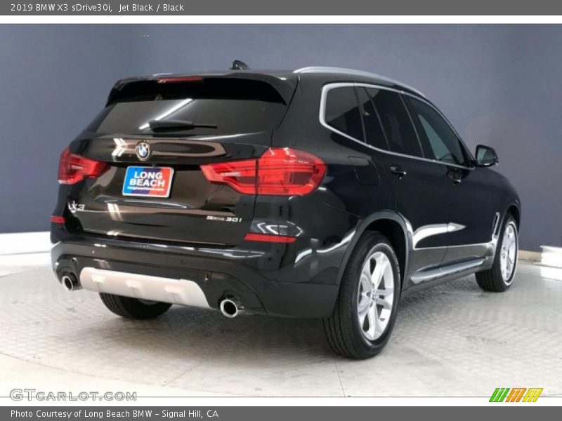 Jet Black / Black 2019 BMW X3 sDrive30i