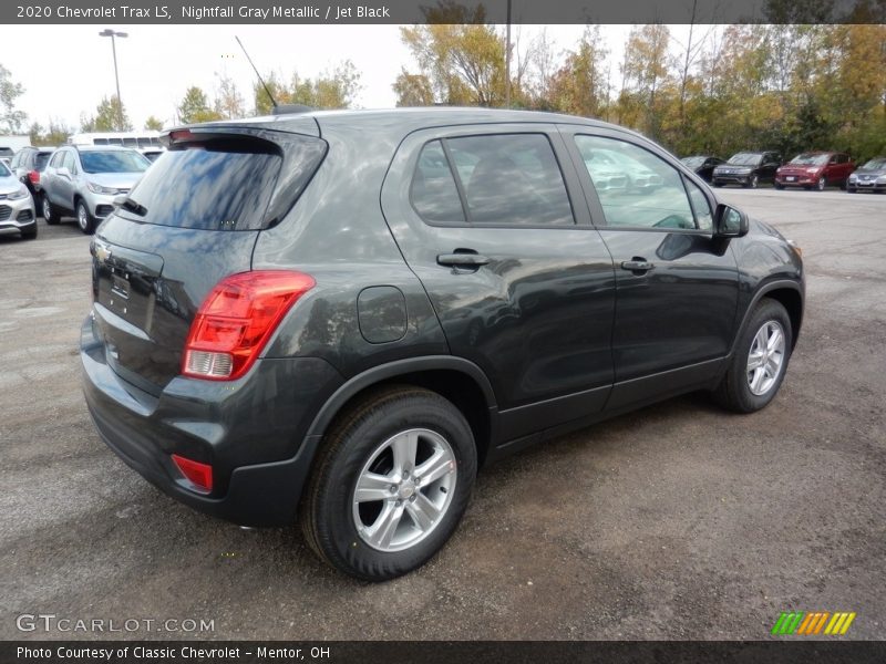 Nightfall Gray Metallic / Jet Black 2020 Chevrolet Trax LS