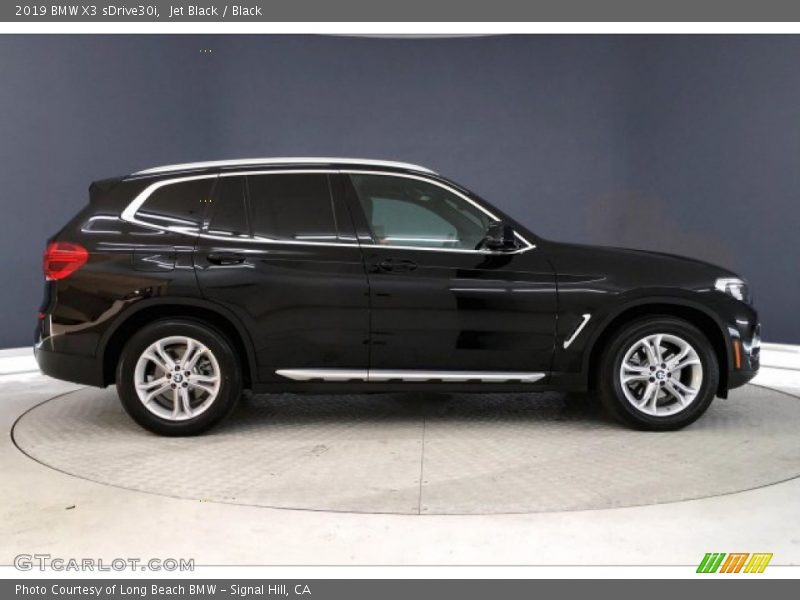 Jet Black / Black 2019 BMW X3 sDrive30i