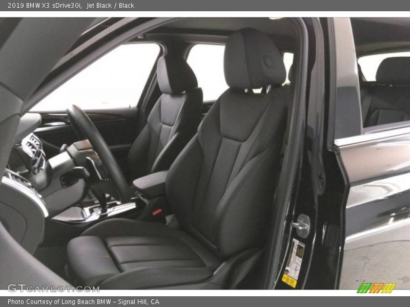 Jet Black / Black 2019 BMW X3 sDrive30i
