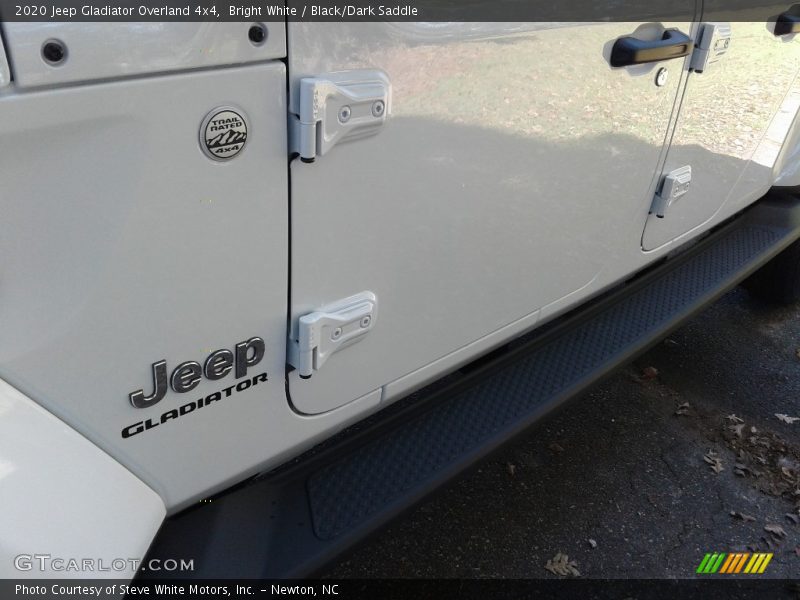 Bright White / Black/Dark Saddle 2020 Jeep Gladiator Overland 4x4