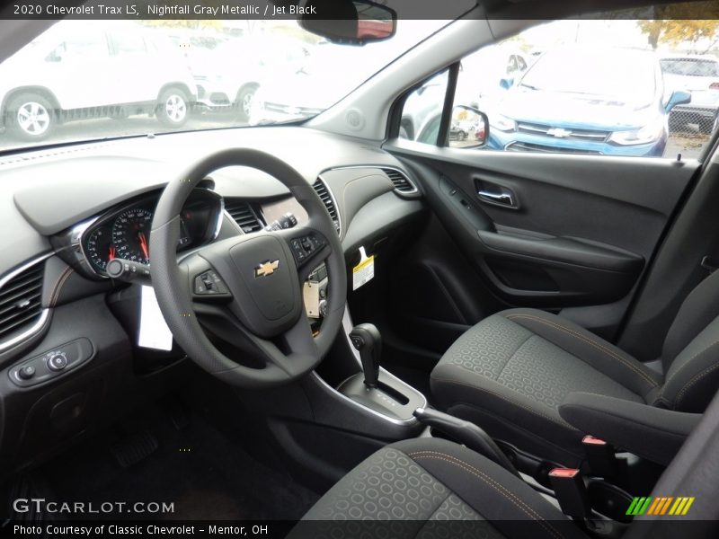 Front Seat of 2020 Trax LS