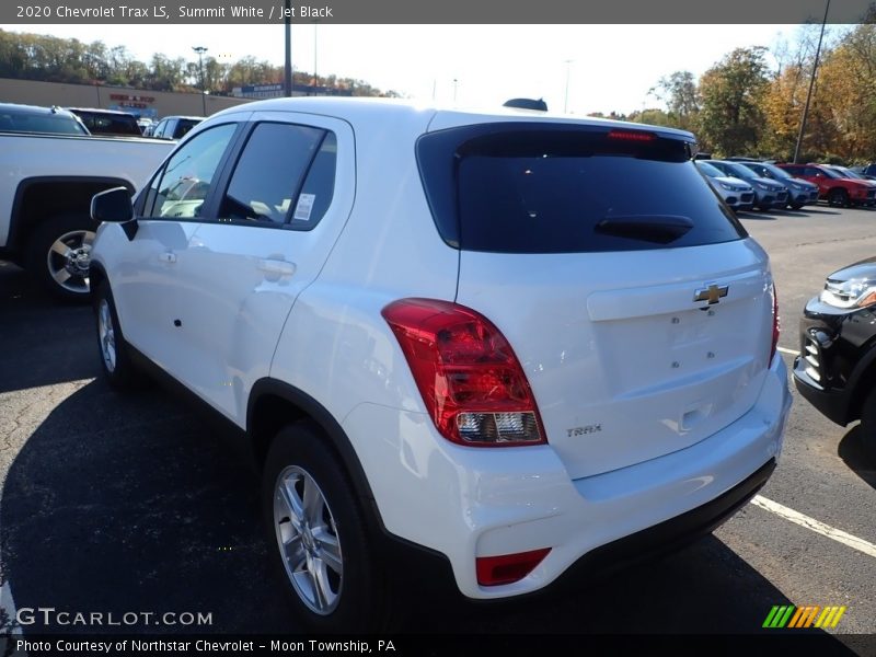 Summit White / Jet Black 2020 Chevrolet Trax LS