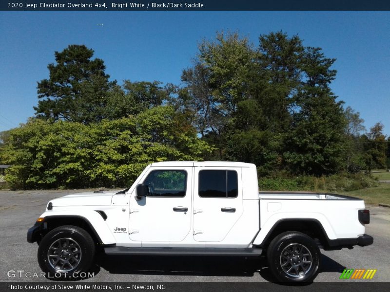 Bright White / Black/Dark Saddle 2020 Jeep Gladiator Overland 4x4