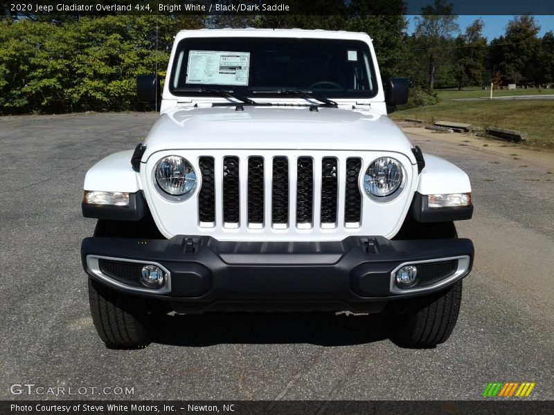 Bright White / Black/Dark Saddle 2020 Jeep Gladiator Overland 4x4