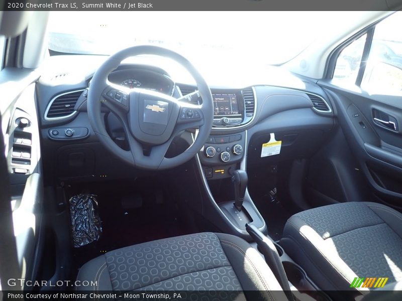 Front Seat of 2020 Trax LS