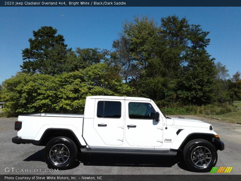 Bright White / Black/Dark Saddle 2020 Jeep Gladiator Overland 4x4