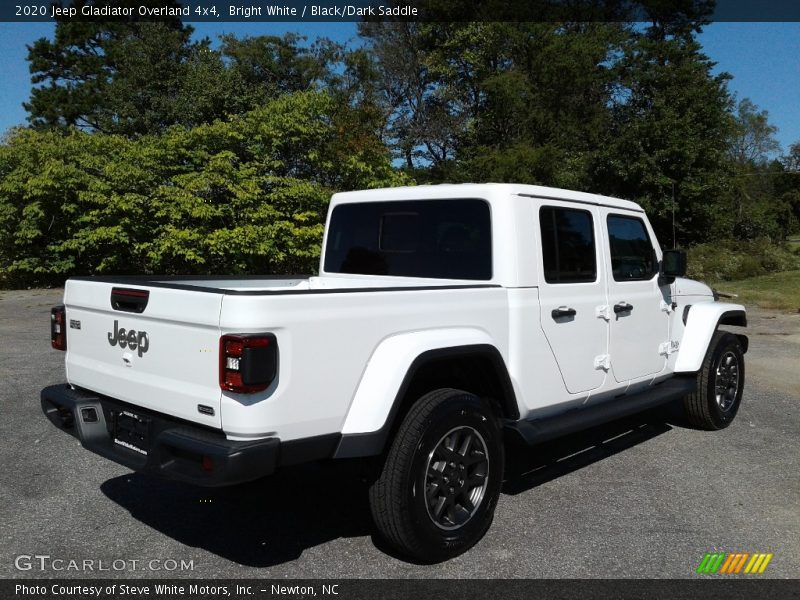 Bright White / Black/Dark Saddle 2020 Jeep Gladiator Overland 4x4