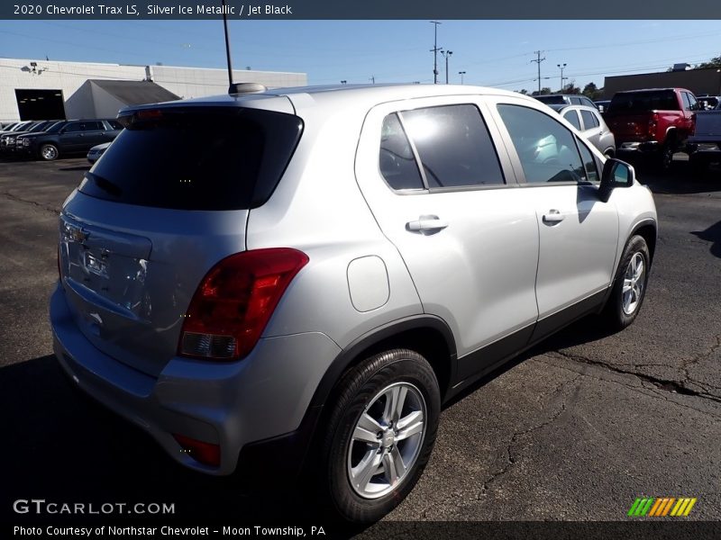 Silver Ice Metallic / Jet Black 2020 Chevrolet Trax LS