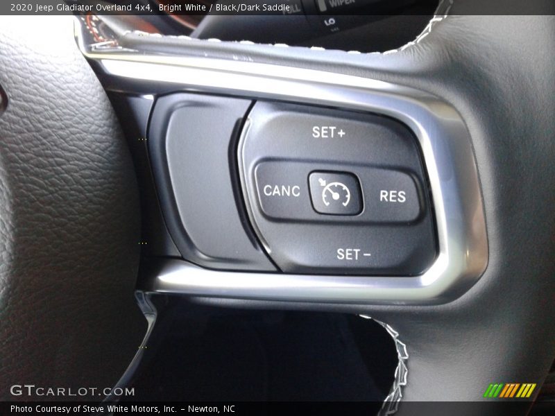 Bright White / Black/Dark Saddle 2020 Jeep Gladiator Overland 4x4