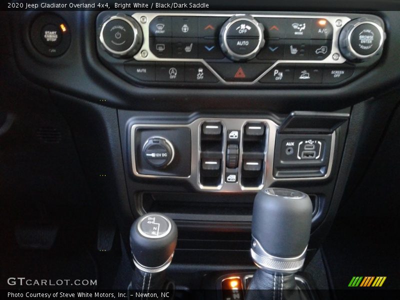 Bright White / Black/Dark Saddle 2020 Jeep Gladiator Overland 4x4