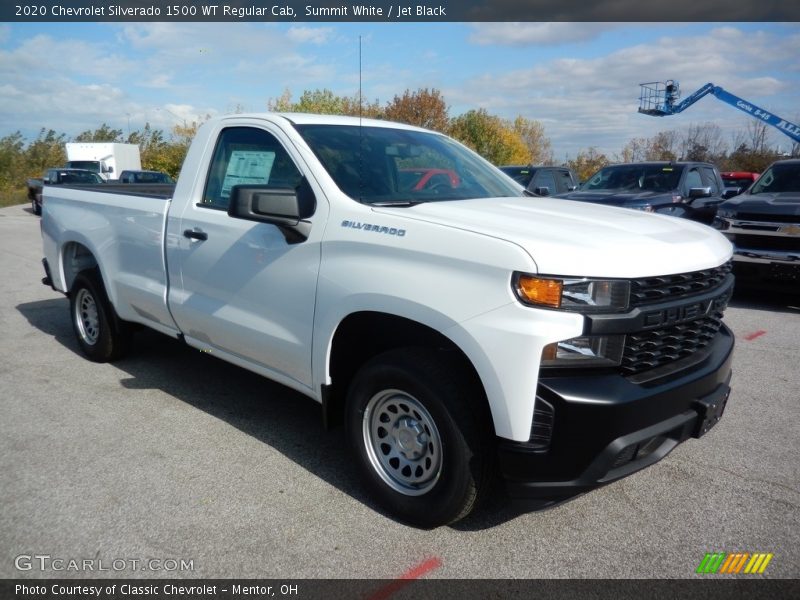 Front 3/4 View of 2020 Silverado 1500 WT Regular Cab