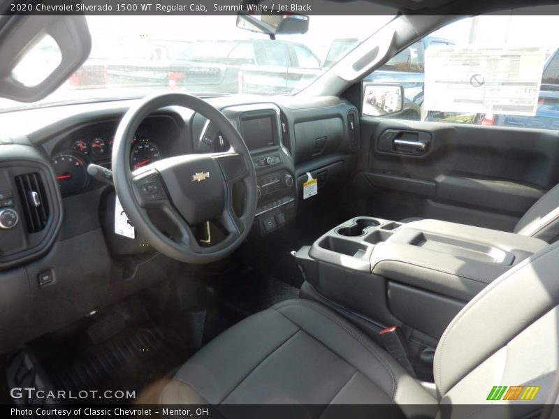Summit White / Jet Black 2020 Chevrolet Silverado 1500 WT Regular Cab
