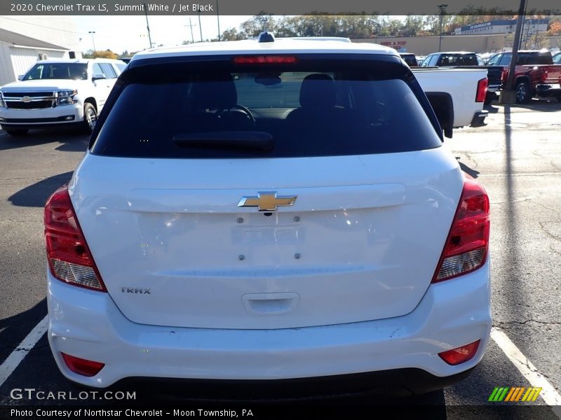 Summit White / Jet Black 2020 Chevrolet Trax LS