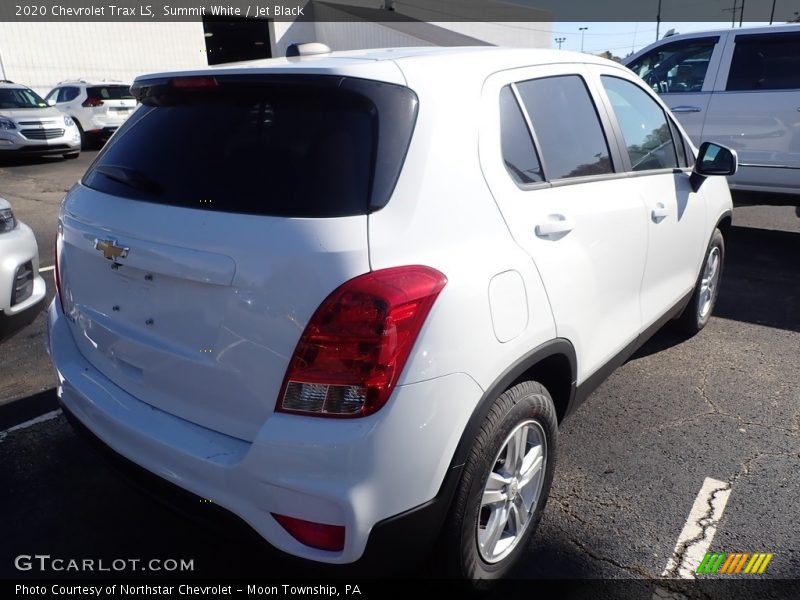 Summit White / Jet Black 2020 Chevrolet Trax LS