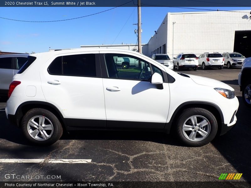 Summit White / Jet Black 2020 Chevrolet Trax LS
